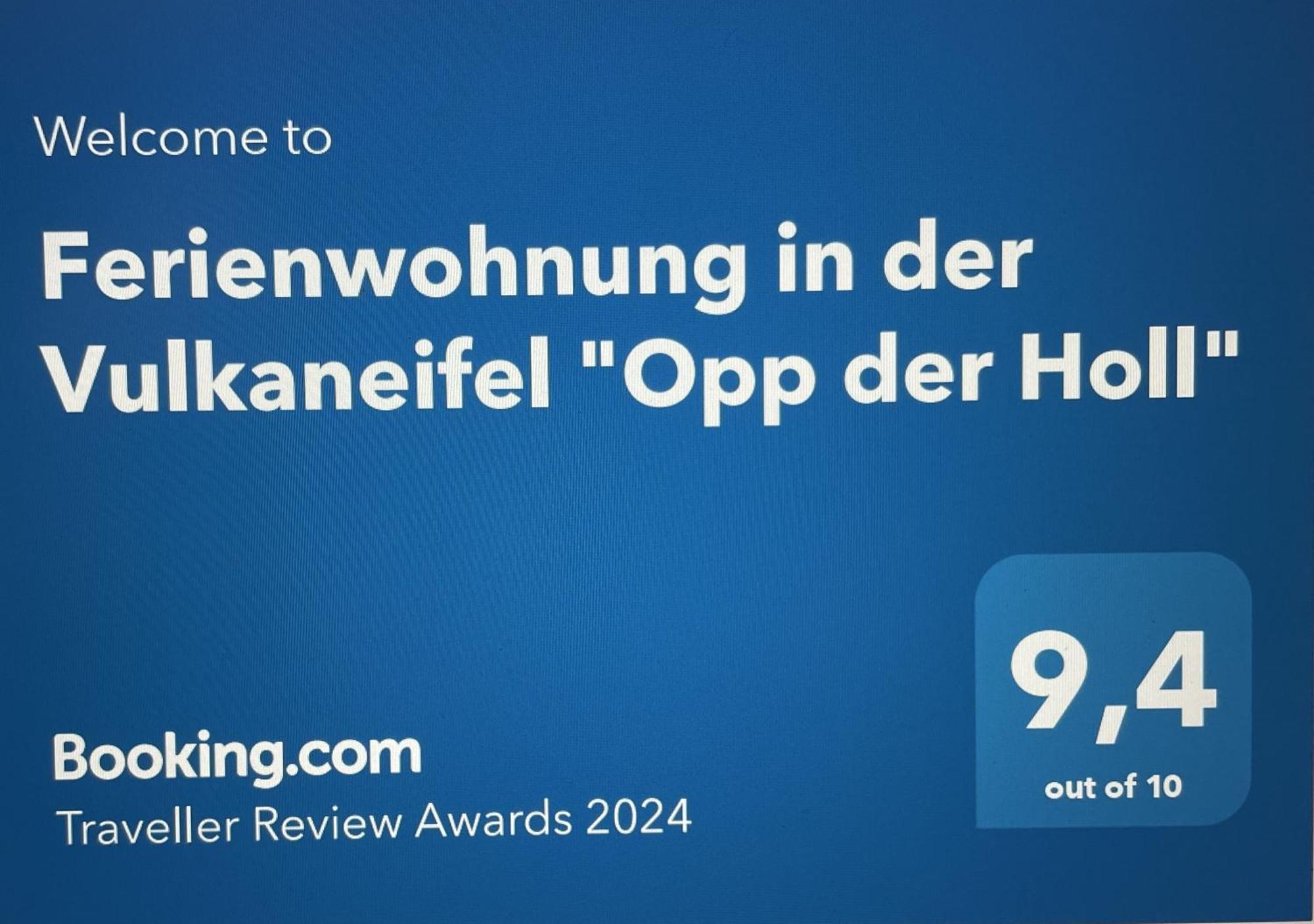 Ferienwohnung In Der Vulkaneifel "Opp Der Holl" Brockscheid Exteriör bild